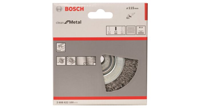 Bosch 2608622098 Brosses boisseau 0,3 mm 75 mm M14 