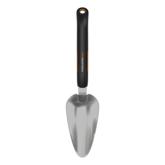 Acier inoxydable/Plastique Fiskars Déplantoir Xact Noir/Orange 1027043 Longueur : 37,5 cm