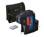 Bosch 0601066P00 - GPL 5 G laser à point, pochette de protection, 2x AA piles - 0601066P00