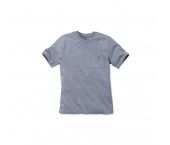 Carhartt 103296 - T- Shirt En Coton - Homme - Coupe Régulière (Relaxed Fit) - L - heather grey - .103296.034.S006