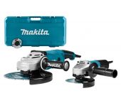 Makita DK0054X1 - Jeu meuleuse d'angle (GA9020R / 9558NB) + 2 disques diamanté en malette - 2200W / 840W - 230 x 125mm