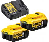 DeWalt DCB115P2 Kit Chargeur + batteries 18V (2x 5.0Ah) - DCB184 - DCB115 - DCB115P2-QW