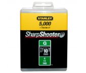 Stanley 1-TRA706-5T - Agrafes 10mm Type G - 5000 Pieces